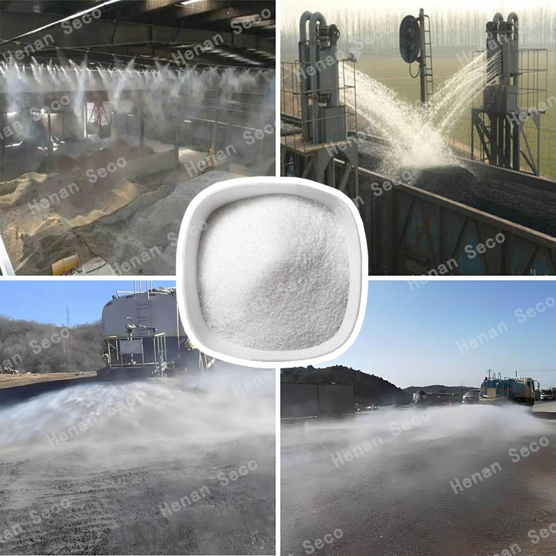 アニオン性ポリアクリルアミド：なぜAPAMが防塵分野の主導的な力になったのか？